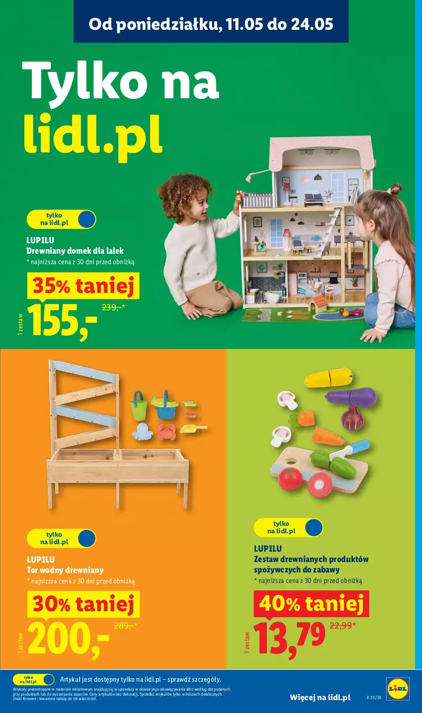 Gazetka promocyjna Lidl - Katalog ważny od 11.05 - ważna 11.05 do 16.05.2026 - strona 9 - produkty: Domek dla lalek