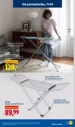 Gazetka promocyjna Lidl - Katalog ważny od 11.05 - Gazetka - ważna od 16.05 do 16.05.2026 - strona 17 - produkty: Sok, Deska do prasowania, Wieszak, Vileda, Suszarka, Suszarka na pranie