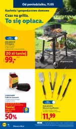 Gazetka promocyjna Lidl - Katalog ważny od 11.05 - Gazetka - ważna od 16.05 do 16.05.2026 - strona 18 - produkty: Kuchnia, Widelec, Szczypce, Grill