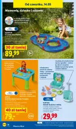 Gazetka promocyjna Lidl - Katalog ważny od 11.05 - Gazetka - ważna od 16.05 do 16.05.2026 - strona 30 - produkty: Chochelka, Gry, Gra, Konewka, Stolik, Walizka, Stół, Młynek, Wrotki, Foremki, Fanta, Woda, Ogród, Fa