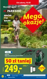 Gazetka promocyjna Lidl - Katalog ważny od 11.05 - Gazetka - ważna od 16.05 do 16.05.2026 - strona 4 - produkty: Parkside, Sok, Koc, Ogród