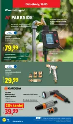 Gazetka promocyjna Lidl - Katalog ważny od 11.05 - Gazetka - ważna od 16.05 do 16.05.2026 - strona 48 - produkty: Piec, Parkside, Rum, Por, Gra, Pistolet, Ogród