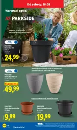 Gazetka promocyjna Lidl - Katalog ważny od 11.05 - Gazetka - ważna od 16.05 do 16.05.2026 - strona 52 - produkty: Parkside, Por, Ogród