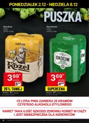 Gazetka promocyjna Delikatesy Centrum - NOWA GAZETKA Delikatesy Centrum od 2 grudnia! 2-8.12.2024 - Gazetka - ważna od 08.12 do 08.12.2024 - strona 30 - produkty: Piwa, Piwo, Piec, Koc, Gra, Okocim