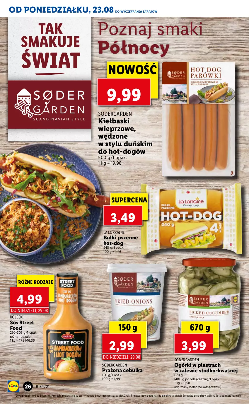 Gazetka promocyjna Lidl - GAZETKA - ważna 23.08 do 25.08.2021 - strona 26 - produkty: Sos