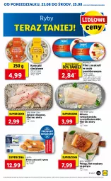 Gazetka promocyjna Lidl - GAZETKA - Gazetka - ważna od 25.08 do 25.08.2021 - strona 13 - produkty: Frosta, Sos, Miruna, Filet z makreli, Paluszki rybne, Tera, Pstrąg, Koreczki śledziowe