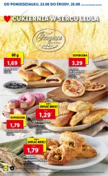 Gazetka promocyjna Lidl - GAZETKA - Gazetka - ważna od 25.08 do 25.08.2021 - strona 8 - produkty: Warzywa, Ser, Cukier, Pizzerina, Donut, Grill, Szpinak, Jagodzianka