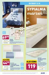 Gazetka promocyjna Aldi - Katalog Moda i Dom - Gazetka - ważna od 16.10 do 16.10.2021 - strona 4 - produkty: Sypialnia, Pościel, Poszewka, Nakładka wełniana na materac, Materac, Prześcieradło, Tera, Wełna, Mysz