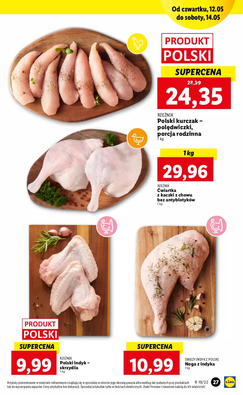 Gazetka promocyjna Lidl - GAZETKA - ważna 12.05 do 14.05.2022 - strona 27 - produkty: Kurczak, Por