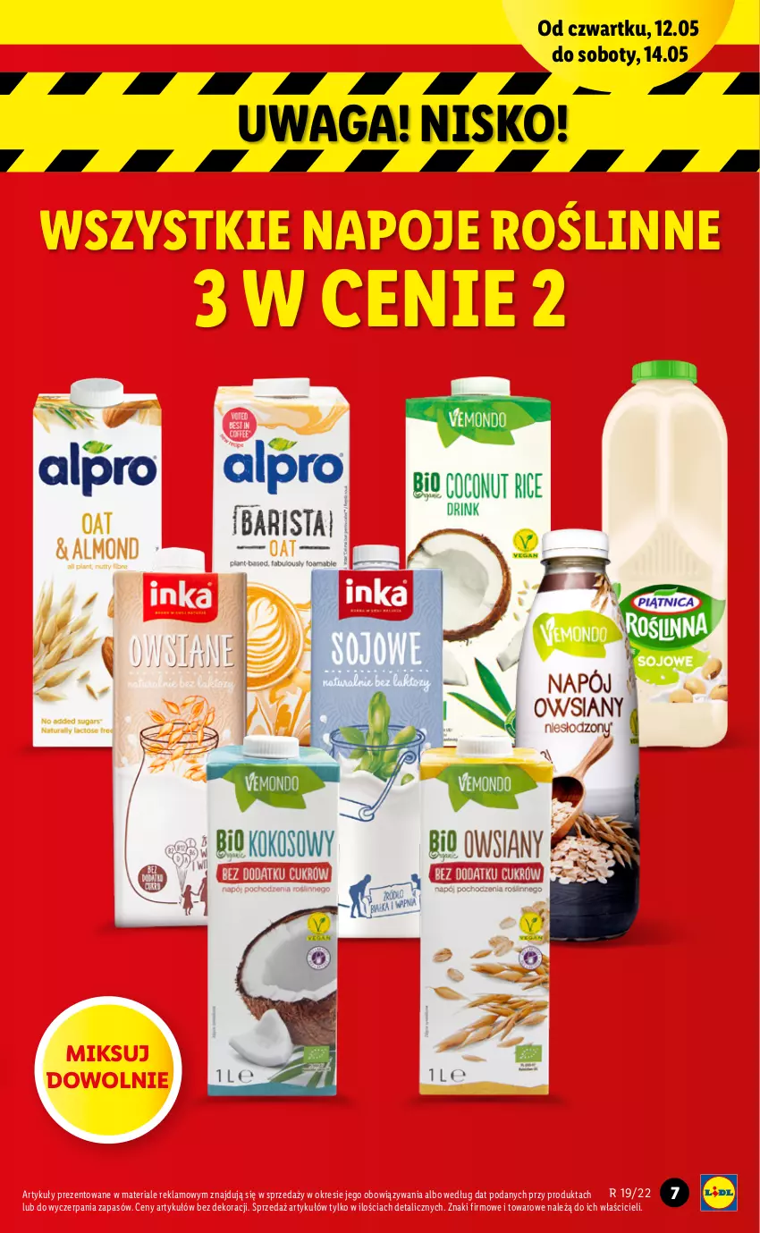 Gazetka promocyjna Lidl - GAZETKA - ważna 12.05 do 14.05.2022 - strona 7 - produkty: Napoje, Waga