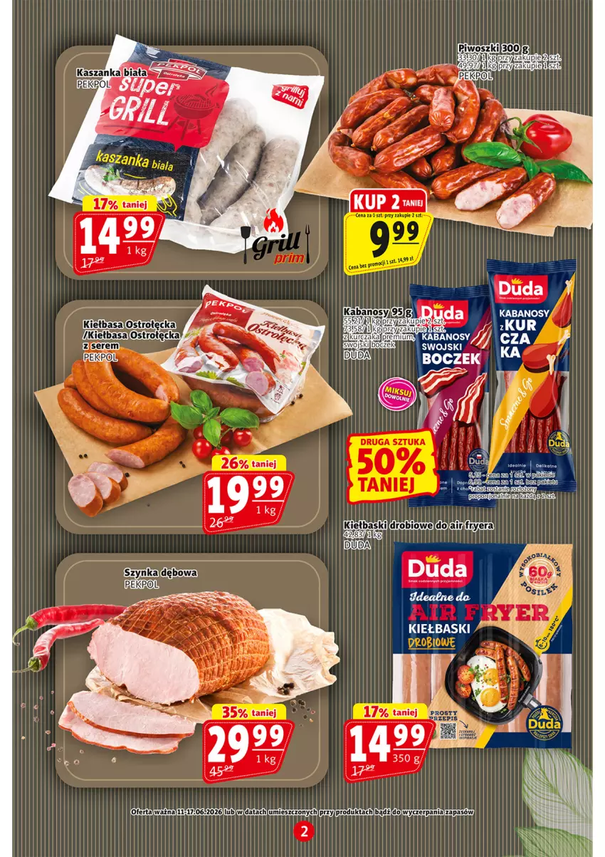 Gazetka promocyjna Prim Market - ważna 11.06 do 17.06.2026 - strona 2 - produkty: Duda, Koc, LG, Por