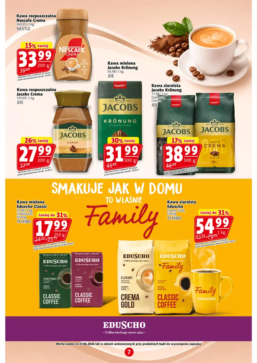 Gazetka promocyjna Prim Market - ważna 11.06 do 17.06.2026 - strona 7 - produkty: Fa, Jacobs, Kawa, Kawa mielona, Kawa rozpuszczalna, Kawa ziarnista