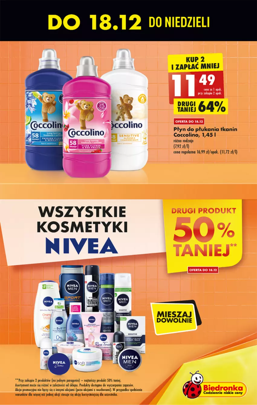 Gazetka promocyjna Biedronka - Gazetka - Biedronka.pl - ważna 15.12 do 21.12.2022 - strona 15 - produkty: Coccolino, Dron, Ser