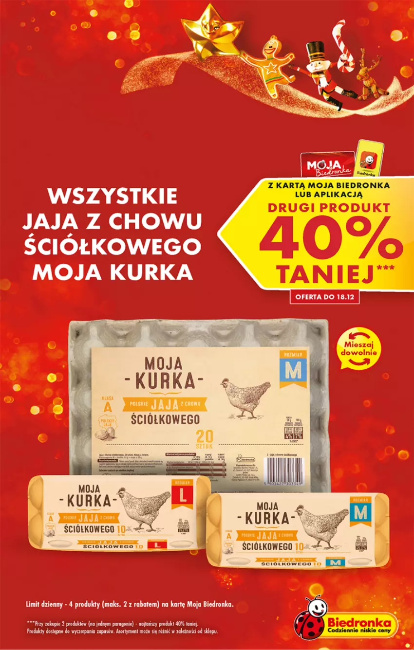 Gazetka promocyjna Biedronka - Gazetka - Biedronka.pl - ważna 15.12 do 21.12.2022 - strona 3 - produkty: Dron, Jaja, Mop, Ser