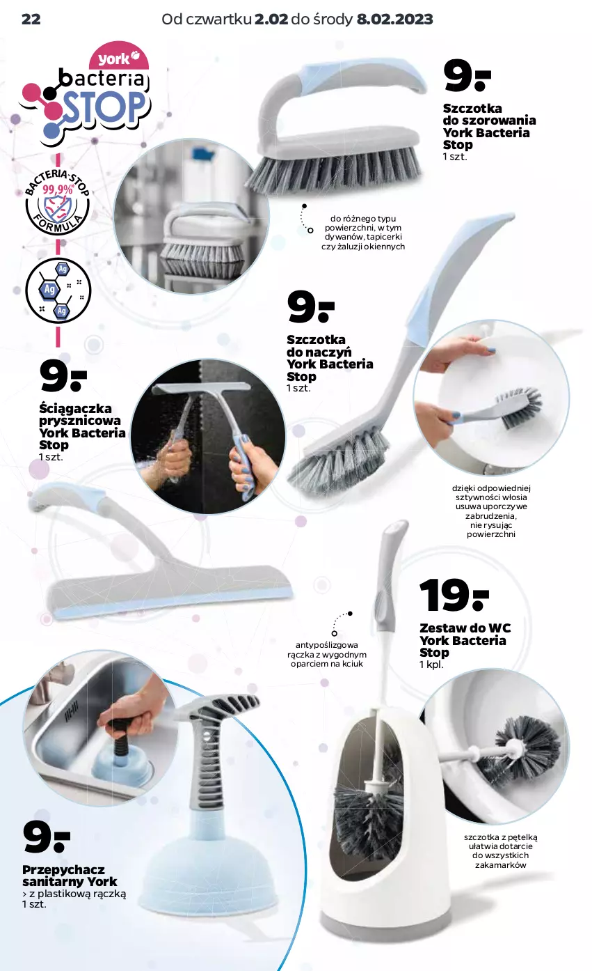 Gazetka promocyjna Netto - Akcesoria i dodatki - ważna 02.02 do 08.02.2023 - strona 6 - produkty: Dywan, Por, Szczotka, Szczotka do szorowania, Top, Zestaw do wc