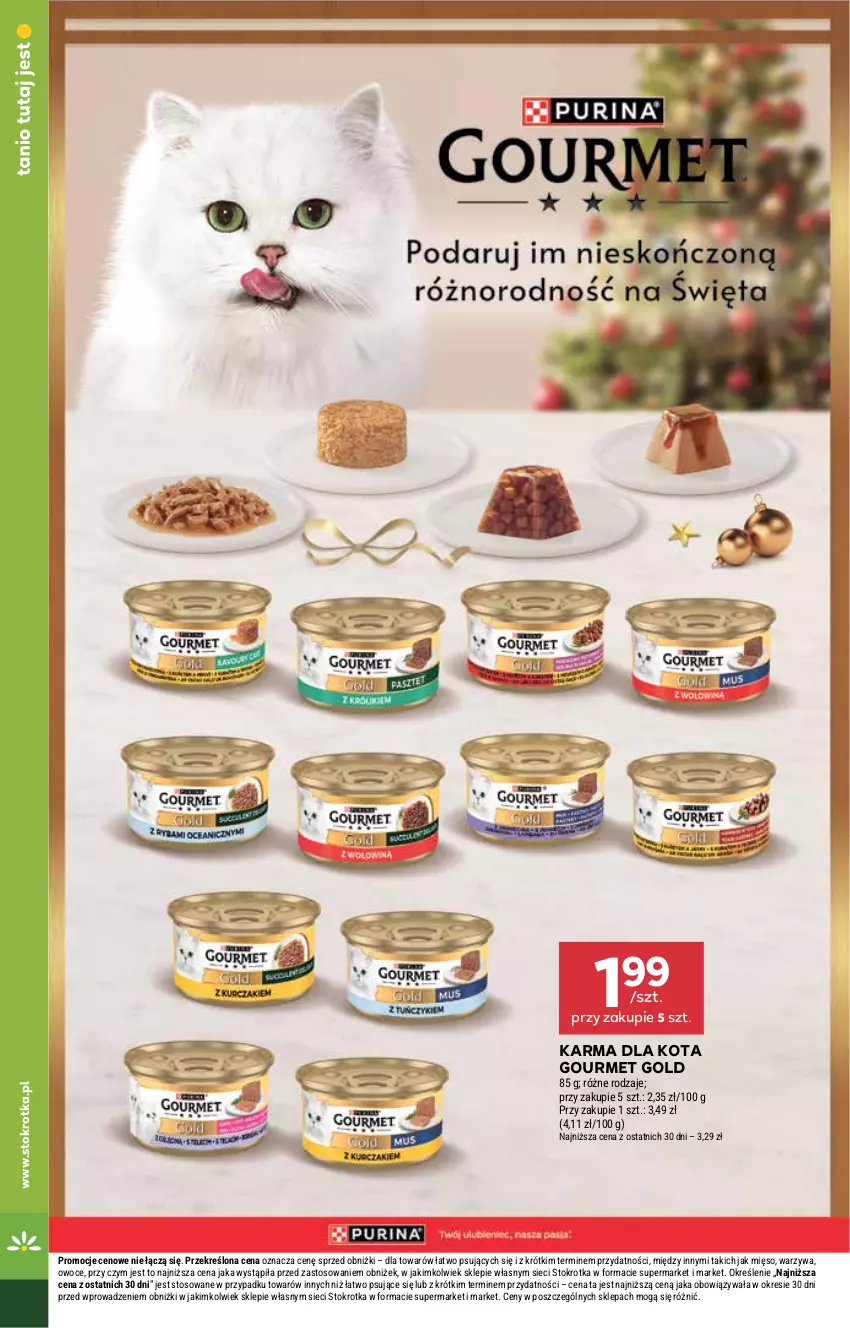 Gazetka promocyjna Stokrotka - Supermarket - ważna 18.12 do 21.12.2025 - strona 47 - produkty: Gourmet Gold, Mięso, Owoce, Warzywa