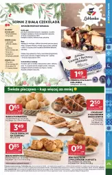 Gazetka promocyjna Stokrotka - Supermarket - Gazetka - ważna od 21.12 do 21.12.2025 - strona 19 - produkty: Piec, Pasztecik z pieczarkami, Warzywa, Sos, Ser, Twaróg, Cukier, Jaja, Croissant, Herbatniki, Pieczarka, Kapustą, Pieczywo, Twaróg półtłusty, Owoce, Chleb, Bułka, Mięso, Rondel, Mleko