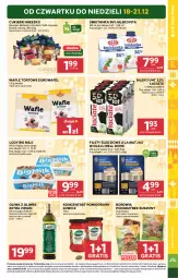 Gazetka promocyjna Stokrotka - Supermarket - Gazetka - ważna od 21.12 do 21.12.2025 - strona 5 - produkty: Koncentrat pomidorowy, Warzywa, Gin, Gra, Cukier, Big Milk, Mlekovita, Wafle, Lody, Matjas, Algida, Owoce, Oliwa z oliwek, Cukierki, Olej, Brownie, Mięso, Wafle tortowe, Mleko, LG