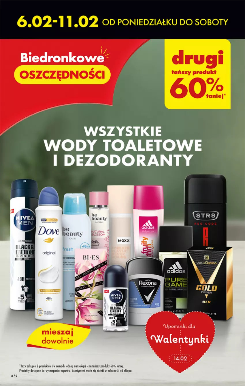 Gazetka promocyjna Biedronka - Gazetka - Biedronka.pl - ważna 06.02 do 11.02.2023 - strona 8 - produkty: Dezodorant, Dron, Gin, Tran