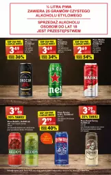 Gazetka promocyjna Biedronka - Gazetka - Biedronka.pl - Gazetka - ważna od 11.02 do 11.02.2023 - strona 39 - produkty: Piwa, Piwo, Gra, Heineken, Warka, Redd's, Kozel