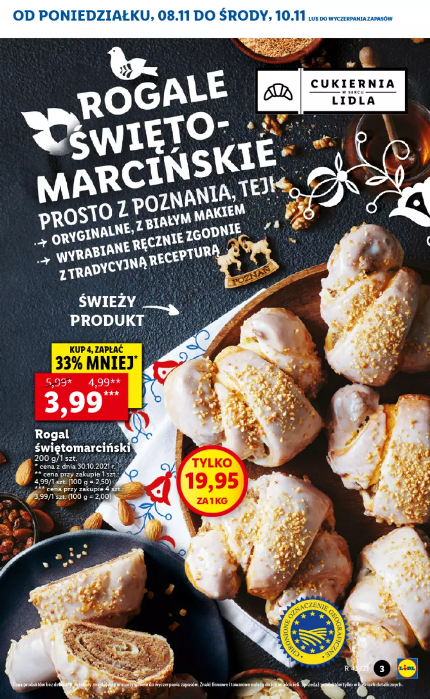 Gazetka promocyjna Lidl - GAZETKA - ważna 08.11 do 10.11.2021 - strona 3 - produkty: Cukier, Fa, Ser