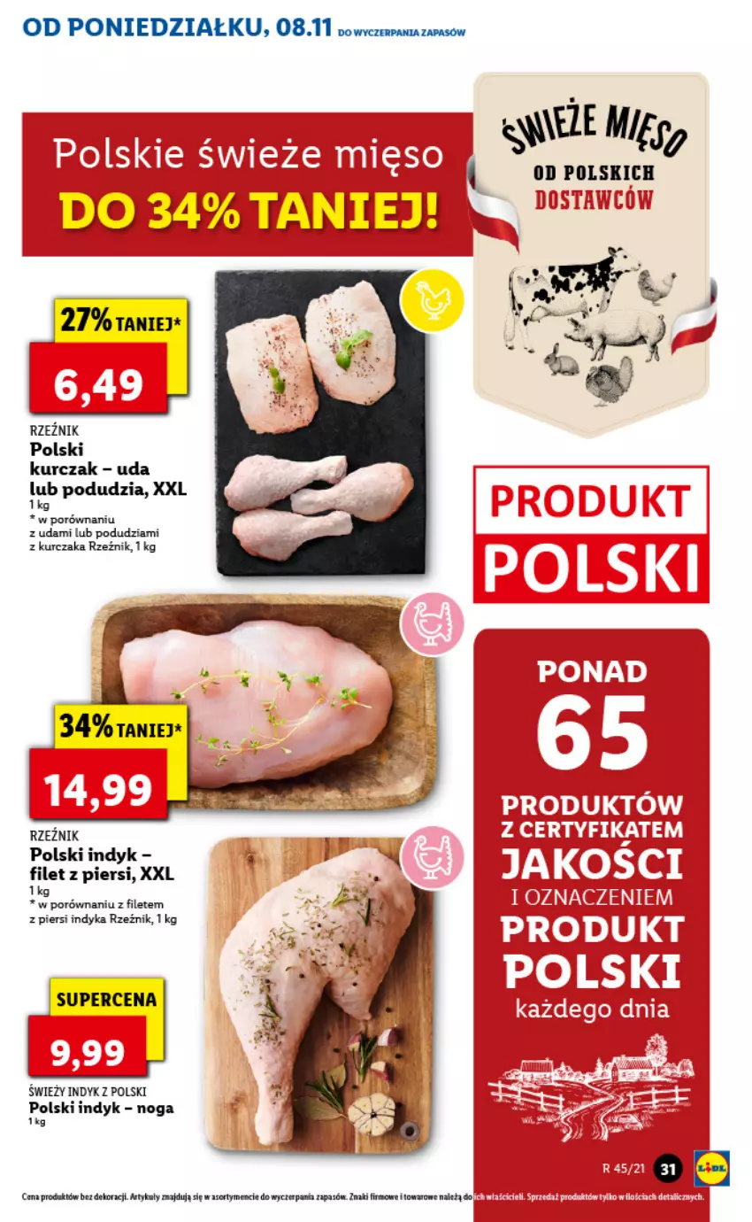 Gazetka promocyjna Lidl - GAZETKA - ważna 08.11 do 10.11.2021 - strona 31 - produkty: EPEE, Fa, Kurczak, Por