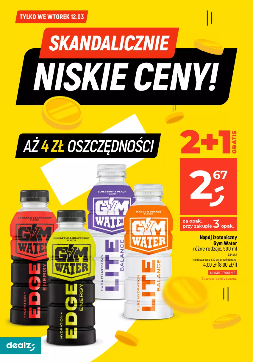 Gazetka promocyjna Dealz - Oszczędzaj każdego dnia! - ważna 11.03 do 13.03.2024 - strona 4 - produkty: Butcher's, Gra, Napój, Napój izotoniczny