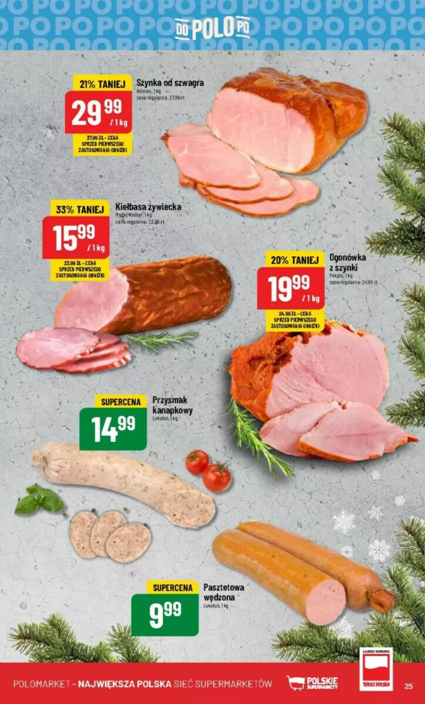 Gazetka promocyjna PoloMarket - ważna 10.01 do 16.01.2024 - strona 18 - produkty: Kiełbasa, Pasztet