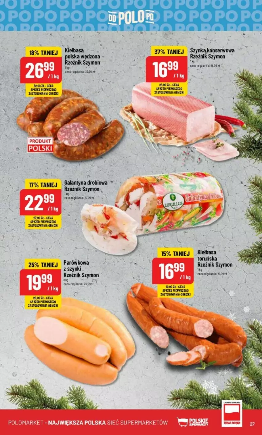 Gazetka promocyjna PoloMarket - ważna 10.01 do 16.01.2024 - strona 20 - produkty: Kiełbasa