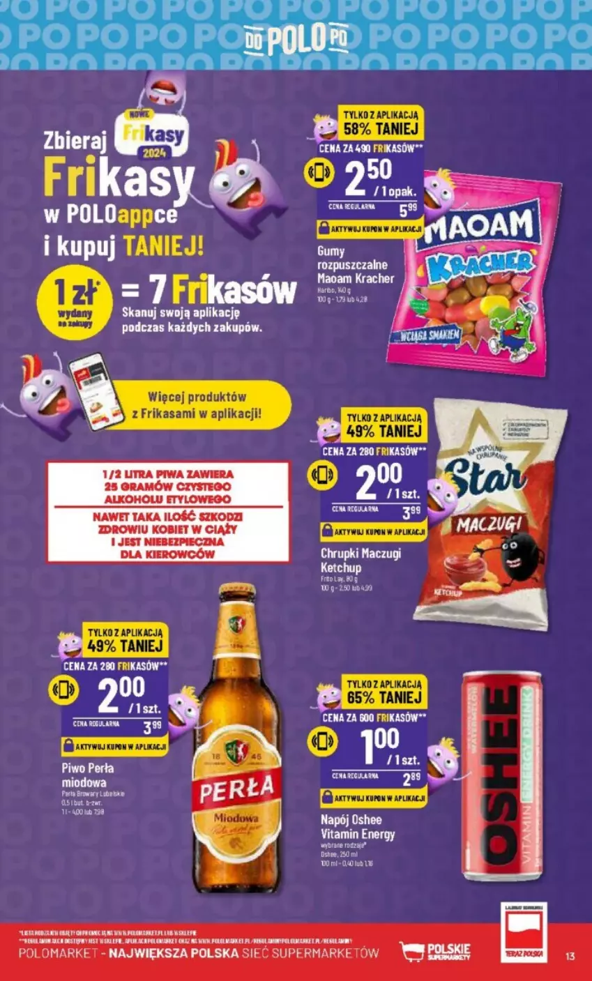 Gazetka promocyjna PoloMarket - ważna 10.01 do 16.01.2024 - strona 5 - produkty: Bols, Gra, Piec, Piwa