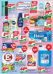 Gazetka promocyjna Dino - Gazetka - Gazetka - ważna od 31.01 do 31.01.2023 - strona 23 - produkty: Płyn do prania, Pur, Do mycia naczyń, Papier, Balsam do mycia naczyń, Pieluchy, Proszek do prania, Pasta do zębów, Kret, Taft, Papier toaletowy, Velvet, Dell, Vizir, Schauma, Chusteczki, Płatki kosmetyczne, Szampon, Lakier do włosów, Płyn do spryskiwaczy, Kapsułki do prania, Sensodyne, Lakier