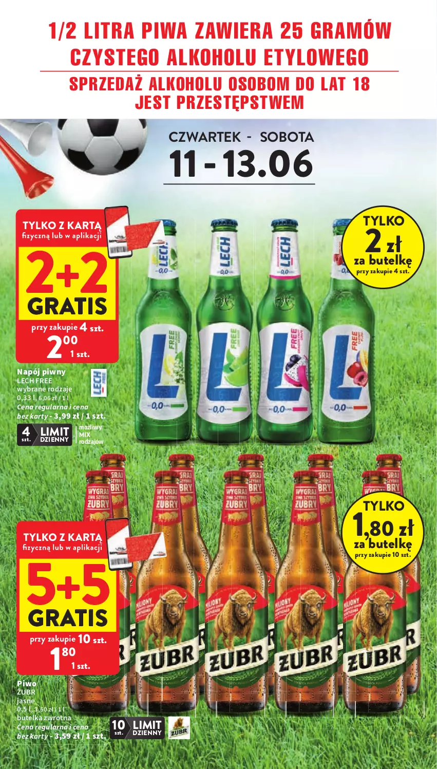 Gazetka promocyjna Intermarche - Gazetka Intermarche - ważna 11.06 do 17.06.2026 - strona 4 - produkty: Gra, Napój, Piwa, Piwo