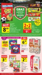 Gazetka promocyjna Intermarche - Gazetka Intermarche - Gazetka - ważna od 17.06 do 17.06.2026 - strona 36 - produkty: Corn flakes, Gra, Inka, Orzeszki, Napój roślinny, Szal, Kosz, Dr. Oetker, Mąka, Miód, Baton, Napój, Nestlé
