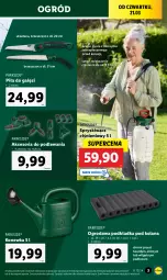 Gazetka promocyjna Lidl - KATALOG PARKSIDE - Gazetka - ważna od 24.03 do 24.03.2024 - strona 3 - produkty: Piec, Parkside, Piła do gałęzi, Konewka, LANA, Podkładka, Ogród, Podkład, LG