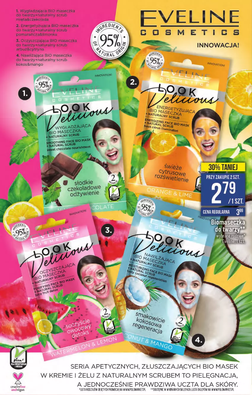 Gazetka promocyjna PoloMarket - Gazetka pomocyjna - ważna 06.10 do 12.10.2021 - strona 38 - produkty: Eveline, Kokos, Limonka, Mango, Mięta, Ser