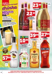 Gazetka promocyjna Topaz - Gazetka - Gazetka - ważna od 16.08 do 16.08.2026 - strona 12 - produkty: Biały Bocian, Sok, Rum, Por, Gin, Ananas, Malibu, Syrop, Krupnik, Lanki, Napój, Kokos, Likier