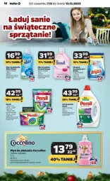 Gazetka promocyjna Netto - Gazetka - ważna od 13.12 do 13.12.2023 - strona 10 - produkty: Płyn do prania, Coccolino, Persil, Silan, Płyn do płukania, Perwoll, Bryza, Sprzątanie