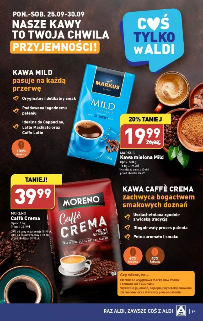 Gazetka promocyjna Aldi - ważna 25.09 do 30.09.2023 - strona 11 - produkty: BIC, Chia, Gin, Kawa, Kawa mielona