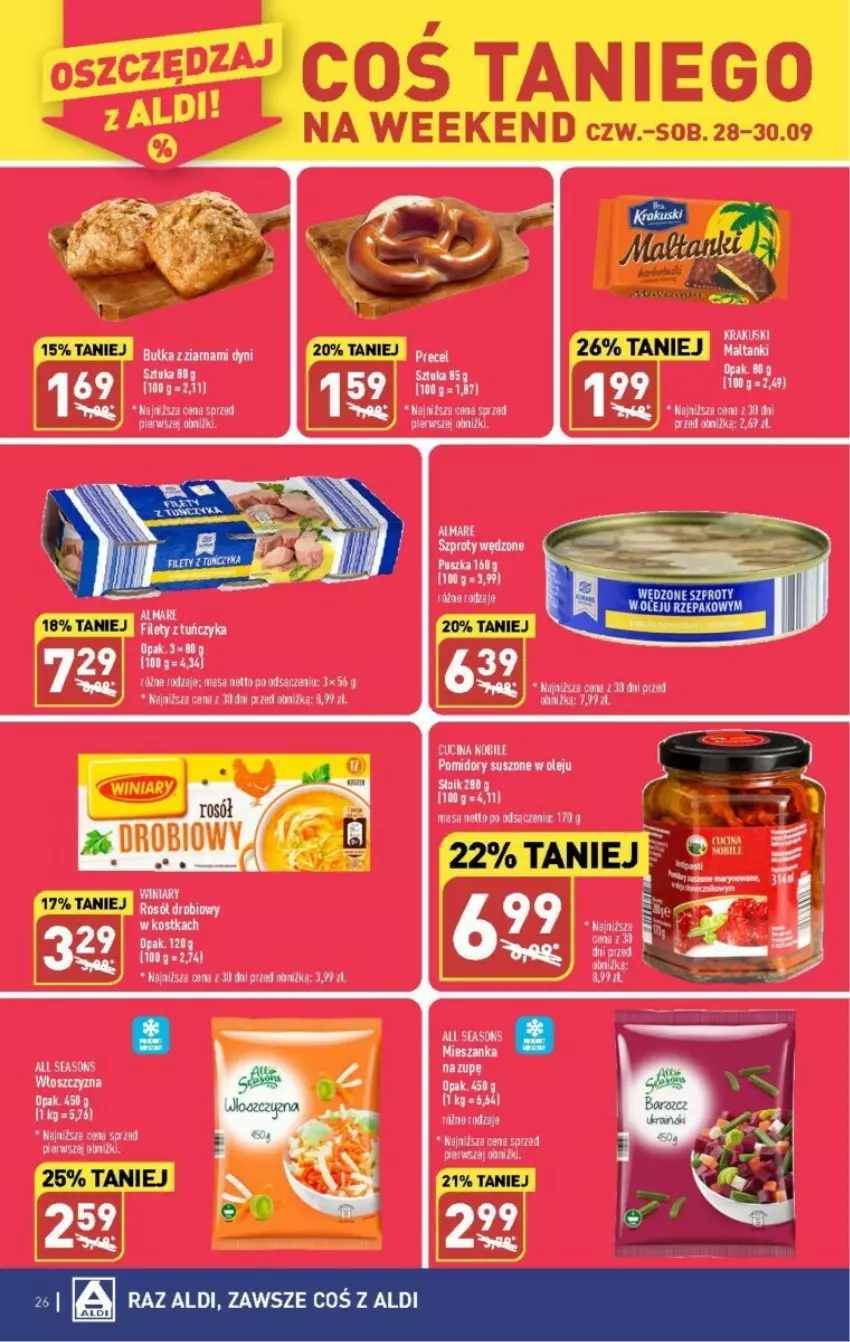 Gazetka promocyjna Aldi - ważna 25.09 do 30.09.2023 - strona 19 - produkty: All Seasons