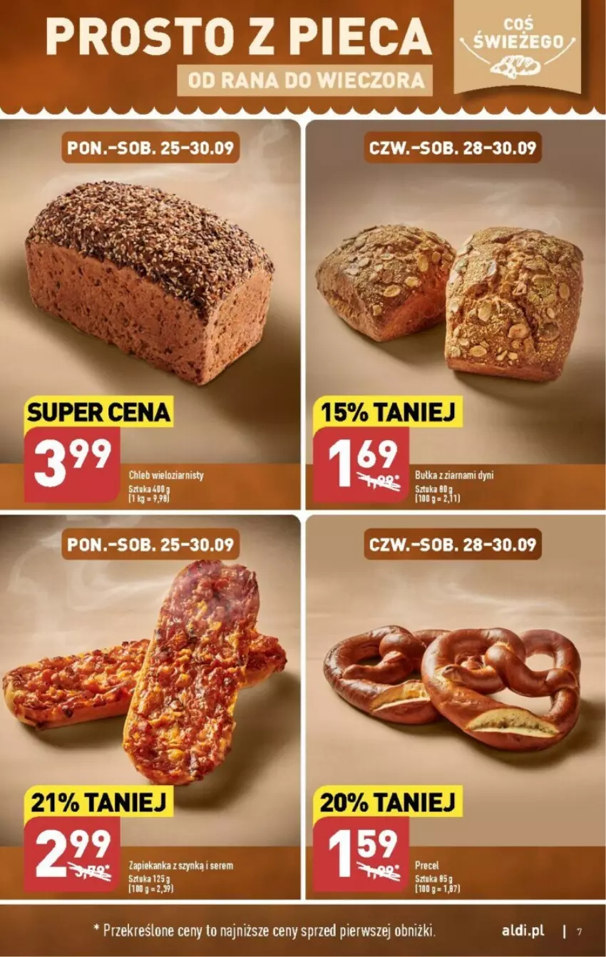 Gazetka promocyjna Aldi - ważna 25.09 do 30.09.2023 - strona 37 - produkty: Bułka, Piec