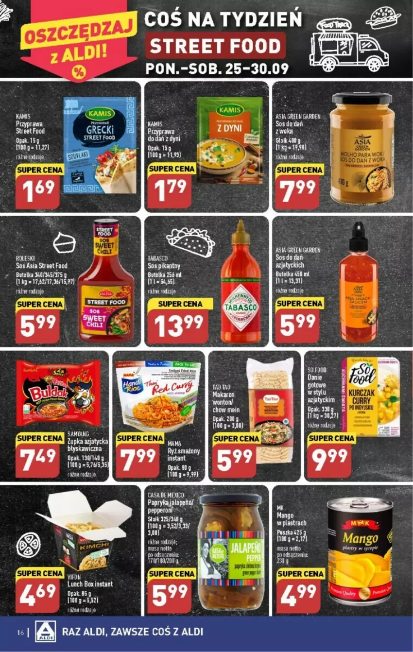 Gazetka promocyjna Aldi - ważna 25.09 do 30.09.2023 - strona 8 - produkty: Lunch box, Piec, Sos