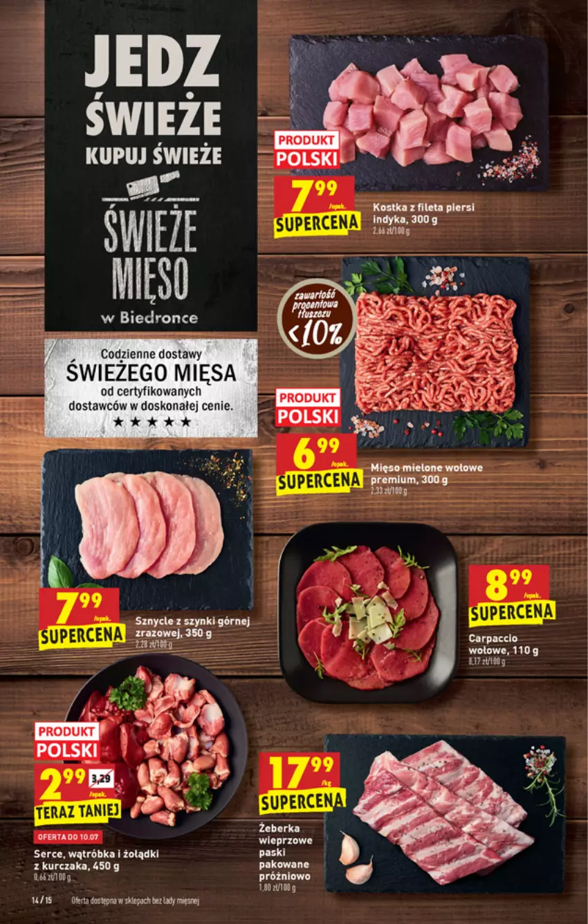 Gazetka promocyjna Biedronka - W tym tygodniu - ważna 08.07 do 14.07.2021 - strona 14 - produkty: Carpaccio, Dron, Ser