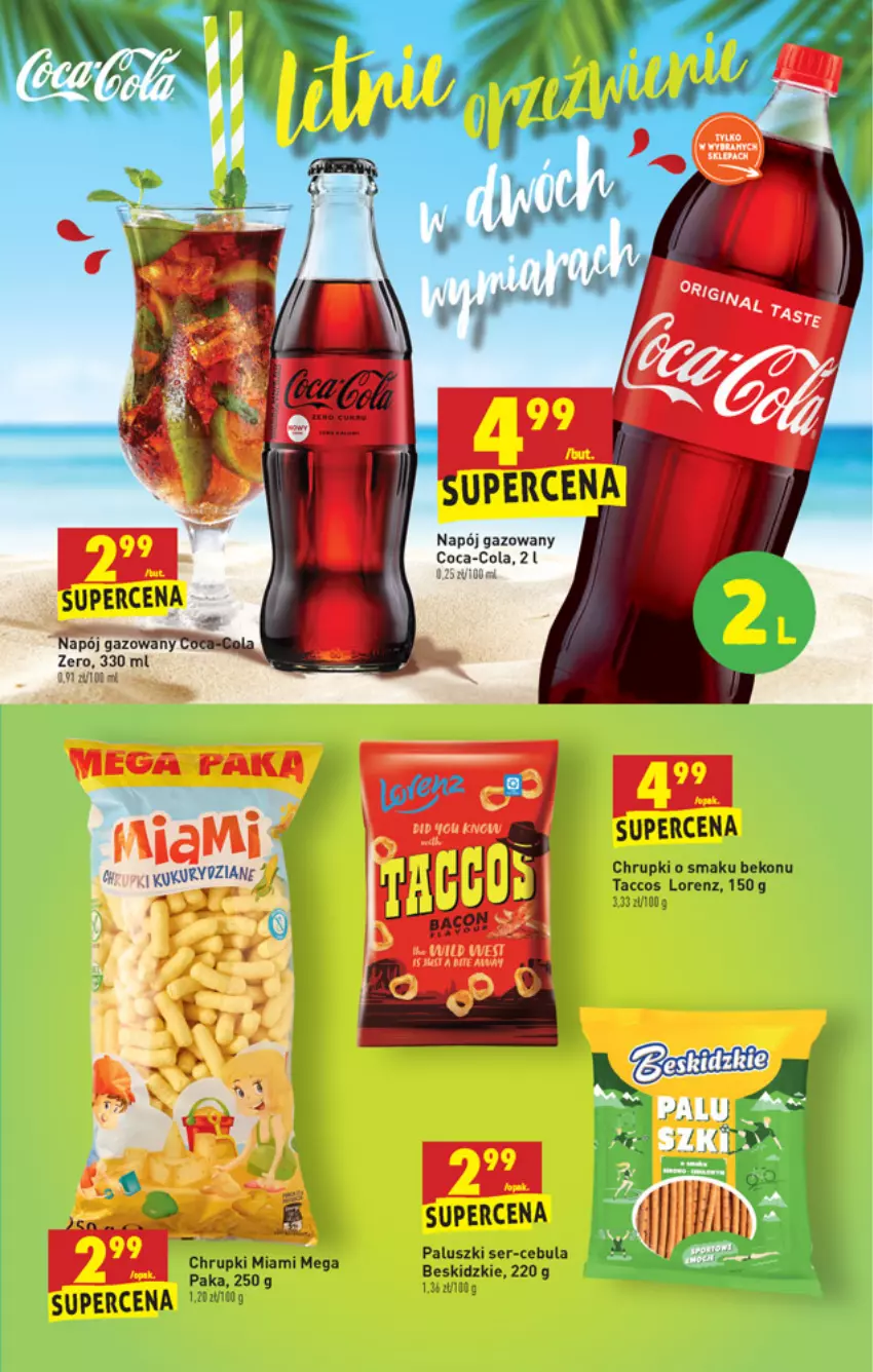 Gazetka promocyjna Biedronka - W tym tygodniu - ważna 08.07 do 14.07.2021 - strona 47 - produkty: AEG, Beko, Beskidzki, Cebula, Chrupki, Coca-Cola, Lorenz, Napój, Napój gazowany, Ser