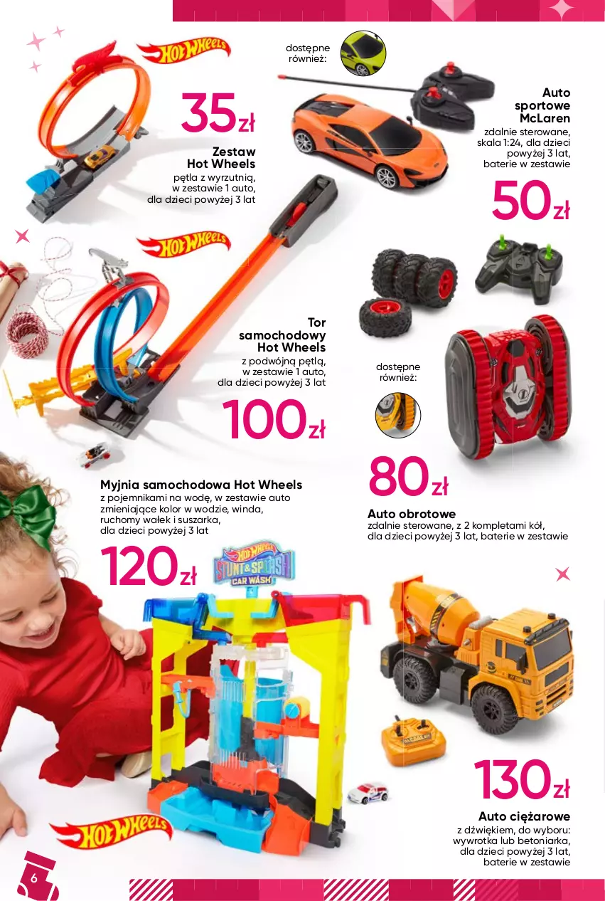 Gazetka promocyjna Pepco - Katalog prezentowy - ważna 02.11 do 24.12.2022 - strona 6 - produkty: Dzieci, Hot Wheels, Pojemnik, Por, Sport, Suszarka, Wałek, Wywrotka