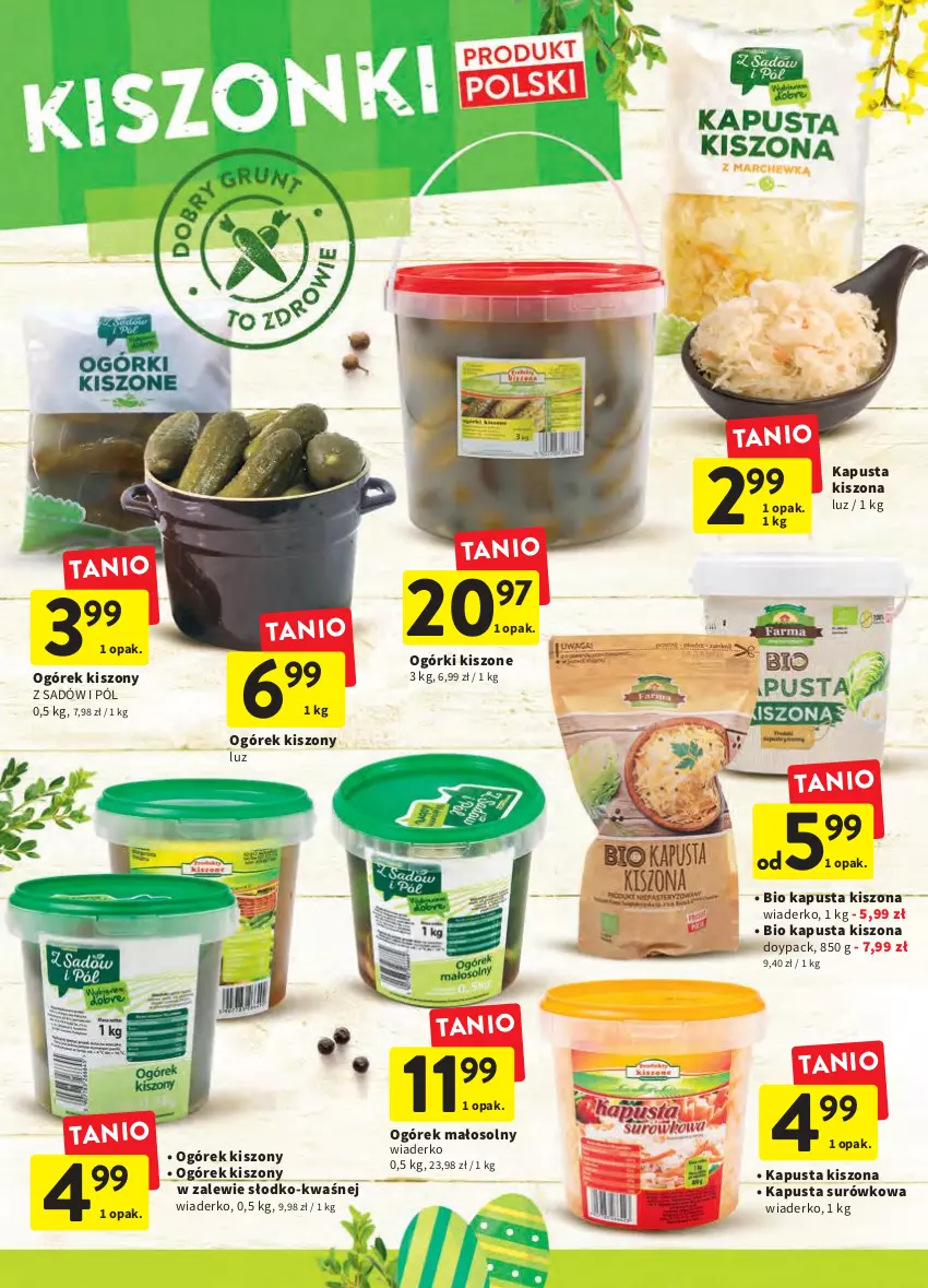 Gazetka promocyjna Intermarche - Świąteczne sprzątanie - ważna 31.03 do 06.04.2022 - strona 8 - produkty: Ogórek