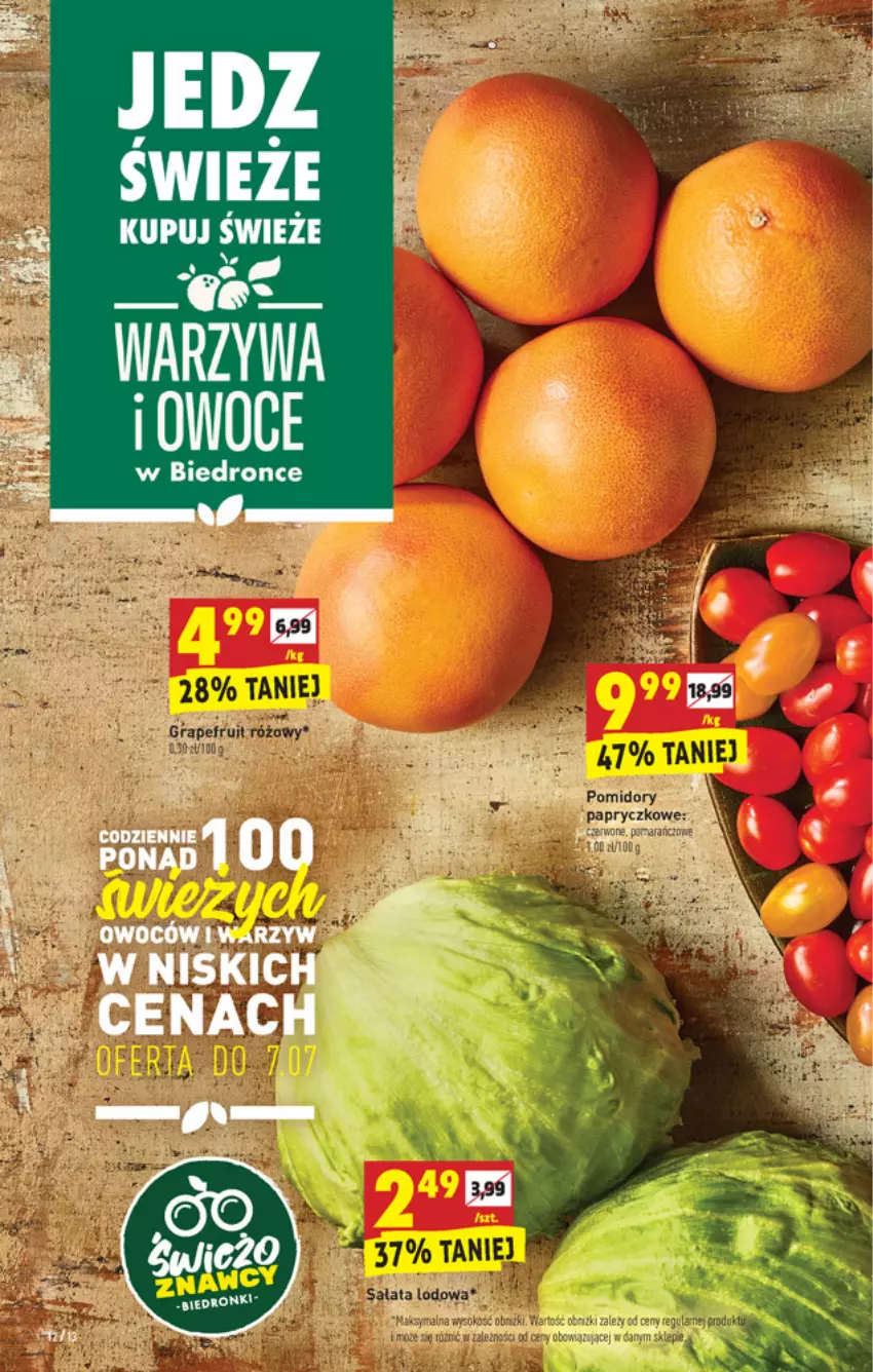 Gazetka promocyjna Biedronka - W tym tygodniu - ważna 05.07 do 10.07.2021 - strona 12 - produkty: Dron, Owoce