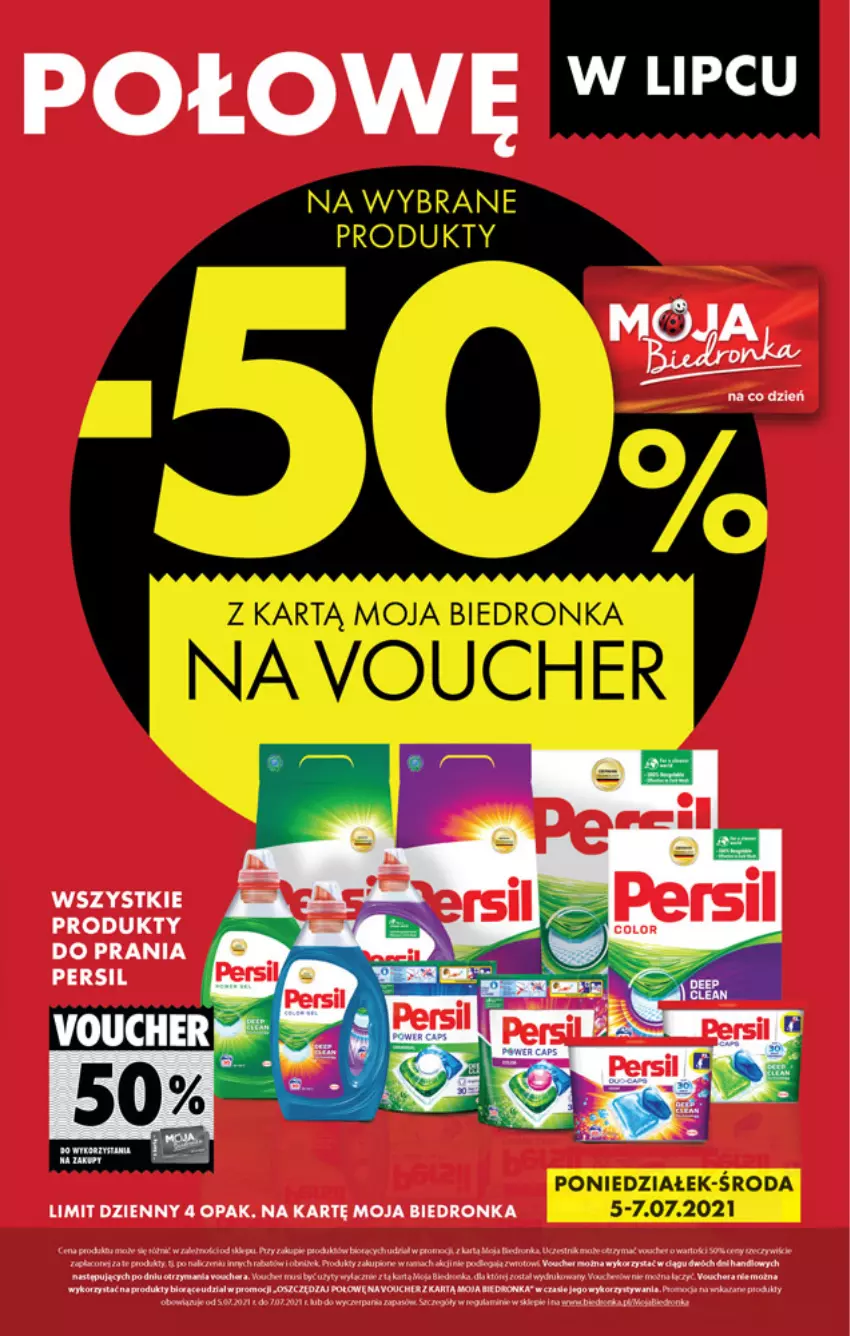 Gazetka promocyjna Biedronka - W tym tygodniu - ważna 05.07 do 10.07.2021 - strona 3 - produkty: Dron, Fa, Ocet, Persil