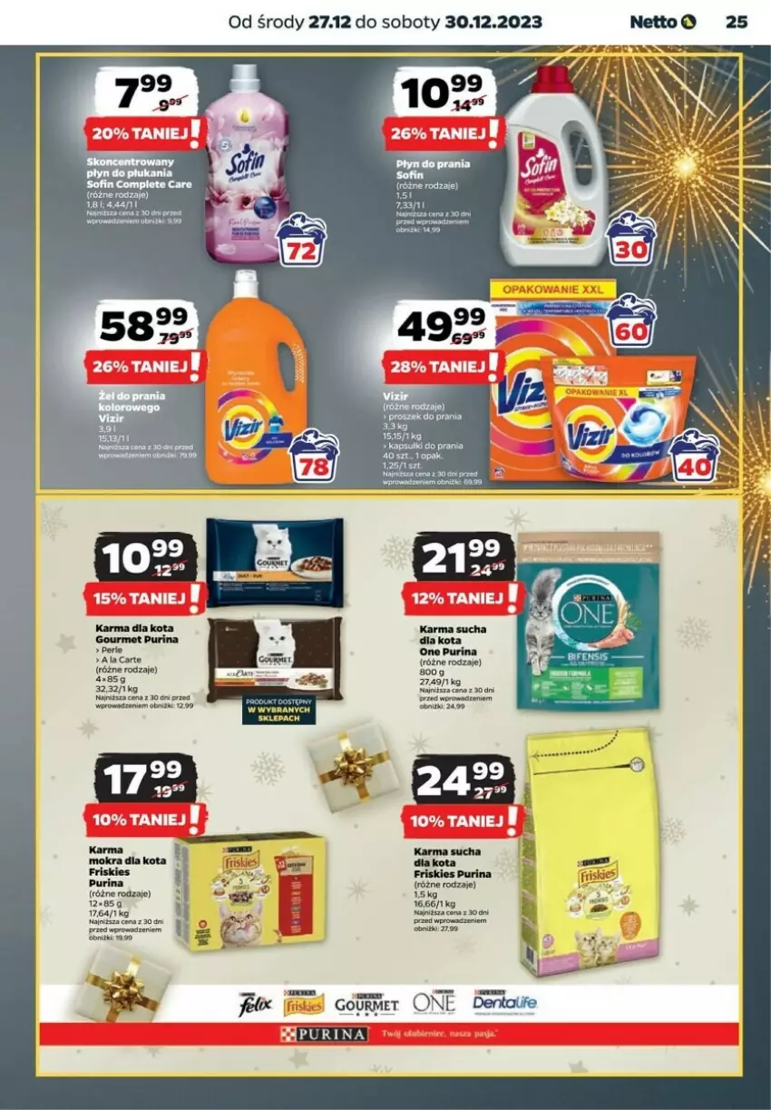 Gazetka promocyjna Netto - ważna 27.12 do 30.12.2023 - strona 18 - produkty: Brit, Fa, Friskies, Obraz, Pur, Purina