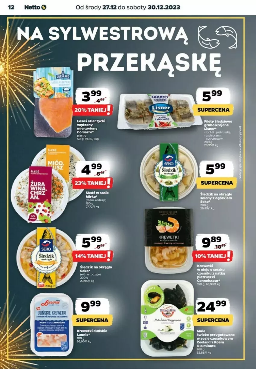 Gazetka promocyjna Netto - ważna 27.12 do 30.12.2023 - strona 4 - produkty: Fa, Sos