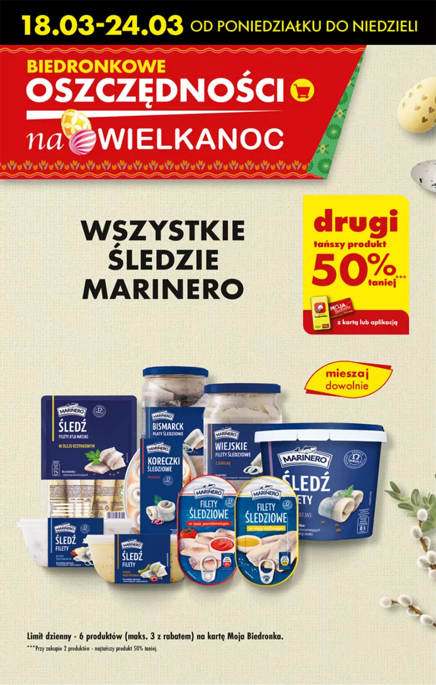 Gazetka promocyjna Biedronka - Od poniedzialku - ważna 18.03 do 23.03.2024 - strona 13 - produkty: Dron, Koreczki śledziowe